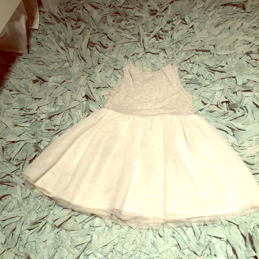 Fun Old Navy Cotton & Tulle Dress